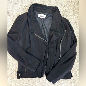 BB Dakota Women's Black Leather Jacket